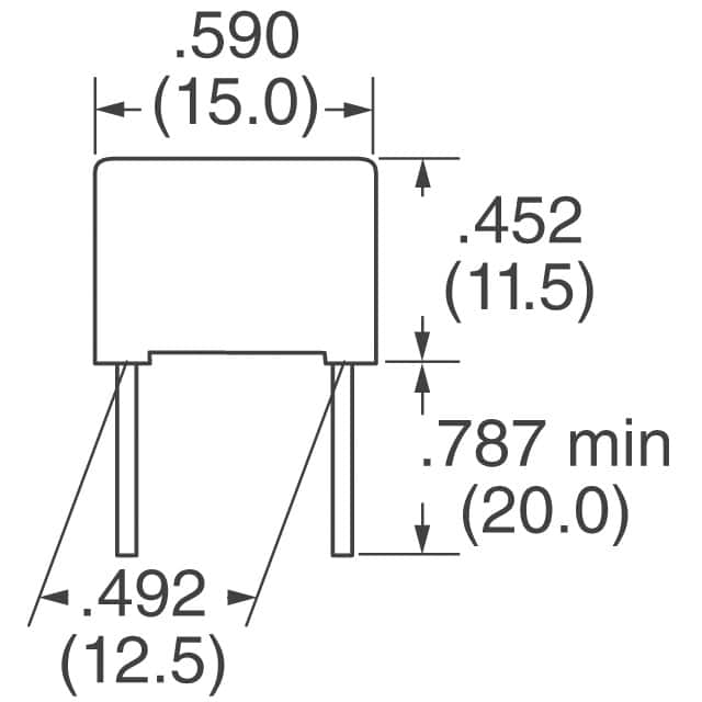 ECQ-U2A273ML Panasonic Electronic Components  Capacitores de polímero de tantalio